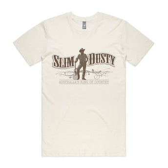 Slim Dusty Natural Logo T-Shirt